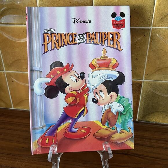 Disney’s The Prince And The Pauper 1993 Hardcover Grolier Books - Picture 1 of 8
